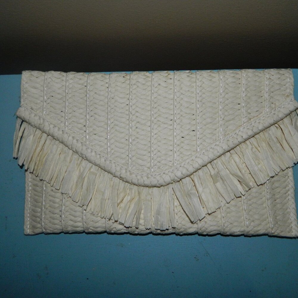 Mark & Graham Fringe Clutch NO MONO